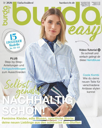 Burda Easy Magazine 03/2026 Published In German