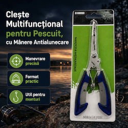 Clește Multifuncțional pentru Pescuit cu Mânere Antiderapante