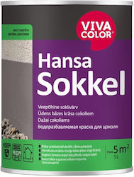 VivaColor Ακρυλικό Hansa Sokkel 0.9lt Hansa Sokkel Ματ