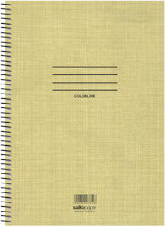 Salko Paper Spiral Ruled Notebook B5 120 Sheets...