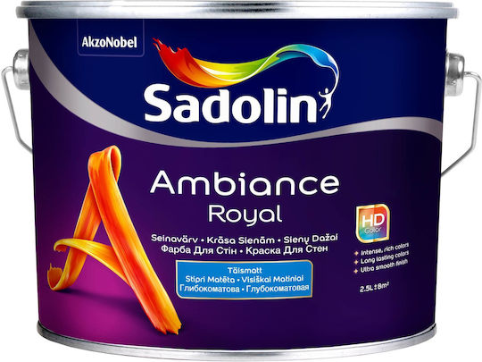 Sadolin Ambiance Royal 2.5lt Weiß Matt