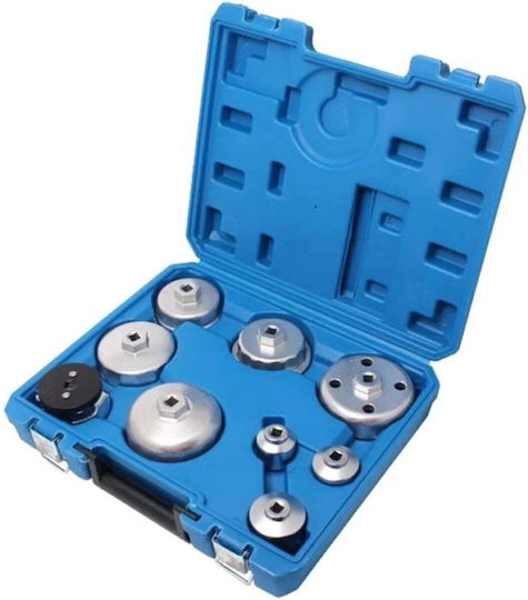 Set Extractoare pentru Filtre de Ulei Rockforce 3/8" 9 Bucăți