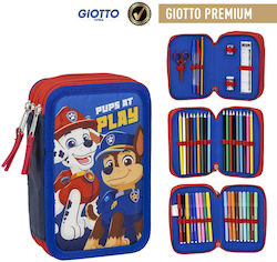 Paw Patrol Κασετίνα Γεμάτη 43τμχ Κόκκινη
