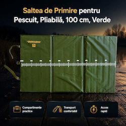 Saltea Pescuit Pliabilă 100 Cm Verde