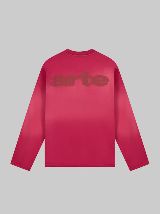 Arte Antwerp Long Sleeve Red Blouse