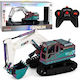 Lean Toys RC Excavator Blue
