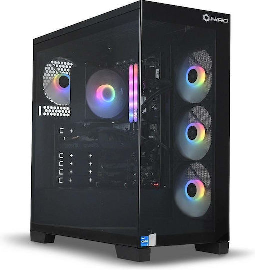 Hiro Aurora Гейминг Настолен Компютър (Ryzen 7-9700X/32GB DDR4/1.0TB SSD/GeForce RTX 5060/W11 Home)