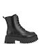Stiefeletten Damen mit Mittelhohem Absatz Schwarz
