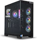 Hiro Aurora Гейминг Настолен Компютър (Ryzen 5-7500X3D/32GB DDR5/1.0TB SSD/Radeon RX 9070 GRE/W11 Home)