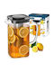 Vilde Vilde Teekanne mit Filter Glas Transparente 1500ml