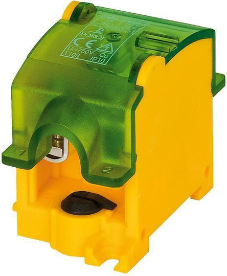 Pokój Isolierter Gelb-Grüner Zweigverbinder Obl 35/25-1 A13-6211