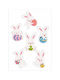 LearnHow Детски Декоративен Стикер За Стъкло 6 Бройки