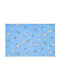 Rebel Baumwollende Blau 100x150cm