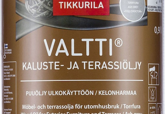 Tikkurila Valtti Свещ На База Разтворител Сив 900ml 900gr
