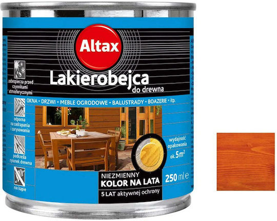 Altax Βερνίκι Εμποτισμού Νερού Μαόνι Σατινέ 250ml
