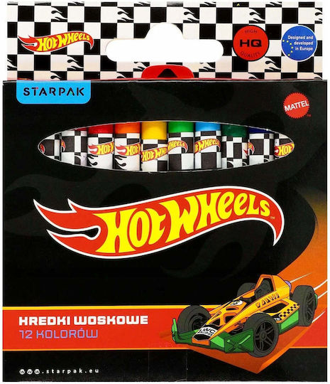 Starpak Buntstifte 12 Farben Hot Wheels Schwarze Stk Pud12/144