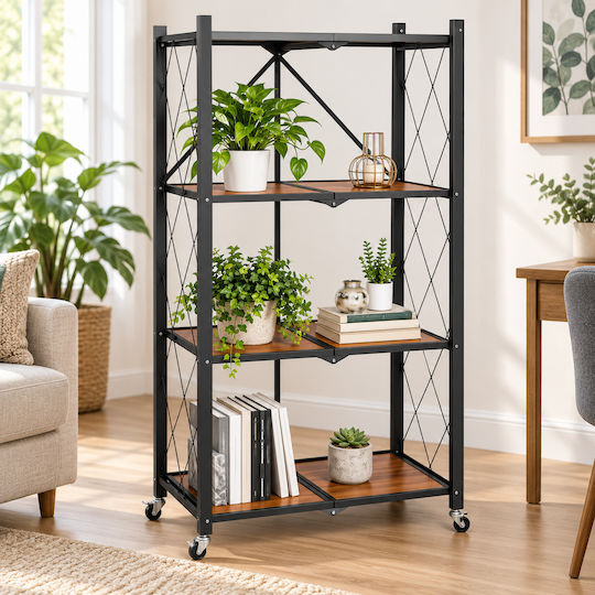 Βιβλιοθήκη Ξύλινης Όψης 71x36x125εκ.
