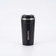SPV SPV Thermosflasche Rostfreier Stahl 510ml Schwarz mit Stroh