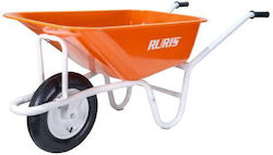 Ruris Rts 1085c Wheelbarrow 85 L Metal Tray