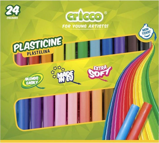 Cricco Knete Mit 24 Farben Für 3+ Jahre