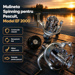 2000 Mulinetă de pescuit pentru Spinning