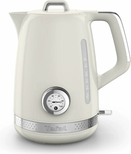 Tefal Soleil Електрическа кана 1.7lt 2400W Бяла