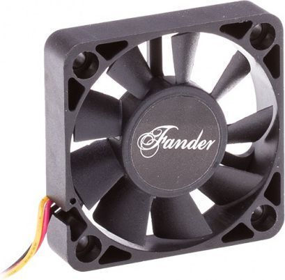 Fander Roxo 5010H Вентилатор за кутия (5000rpm / 16.9cfm) Без Led Осветление и Свързване 3-Pin Черен