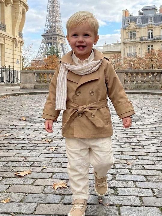 Mi Chiamo Taufkleidung für Jungen Brauner Anzug