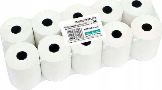 Emerson Rolete Termice De Înregistrare A Încasărilor Cu Lungime 30m 55gr/m²