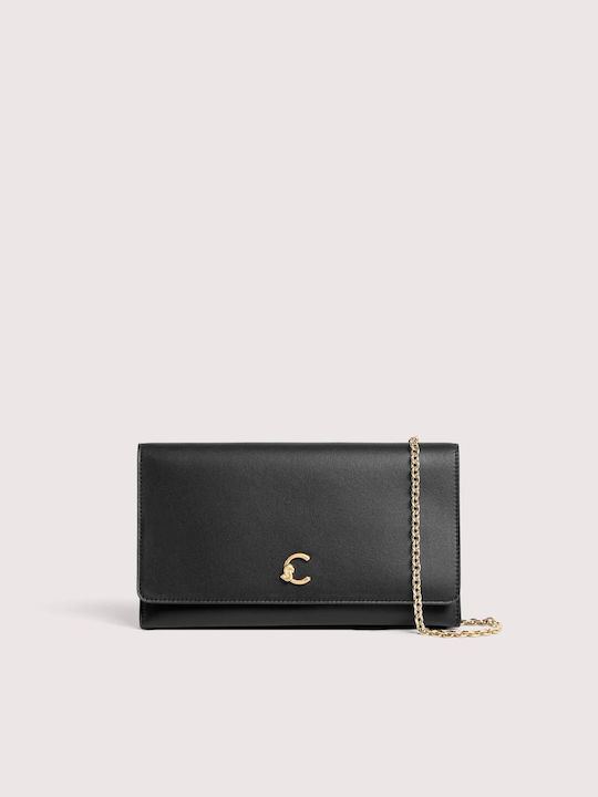 Geantă De Umăr / Crossbody Din Piele Pentru Femei Neagră