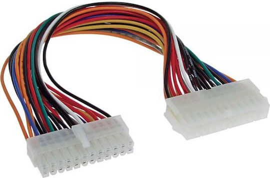 InLine 24-Pin ATX - 24-Pin ATX Cable 0.45m Πολύχρωμο 26629B