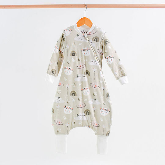 abo Winter Sleeping Bag with Legs 2.5 Tog Flexy Mon & Cloud with Detachable Sleeves