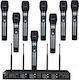 DNA RV-8 Set Microfon Dinamic De Mână Wireless Pentru Vocală