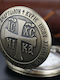 Джобен часовник Бронзов оттенък Исус Христос Победа Bronze Tone Pocket Watch Jesus Christ Victory Molfs
