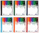 Skag Spiral Display Book A4 30 Pockets Classic Colors Elastic Case 305334