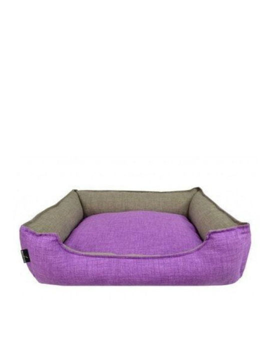 Woofmoda Hundebett Sofa Lila 53x46cm