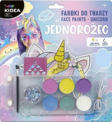 Derform Комплект бои за лице Еднорог Kidea