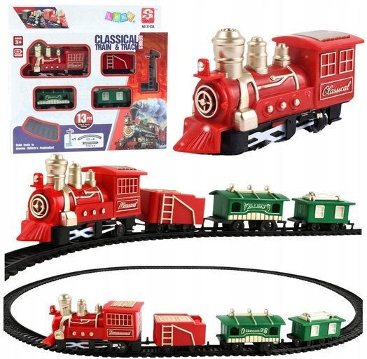 Lean Toys Ράγες Σιδηρόδρομου για 3+ Ετών