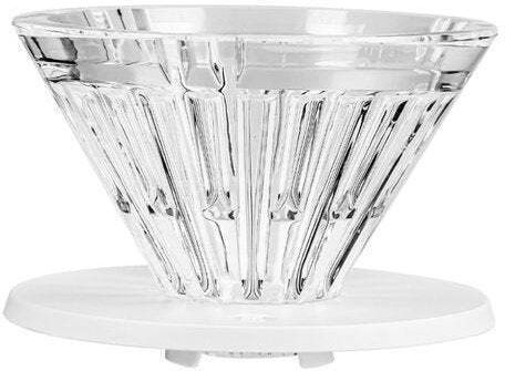 Timemore Стъклен Dripper Crystal Eye Glass Turbo 01 Pc Holder Бял