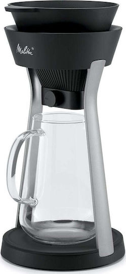 Melitta Amano Black-Silver Coffee Brewing Station Dripper