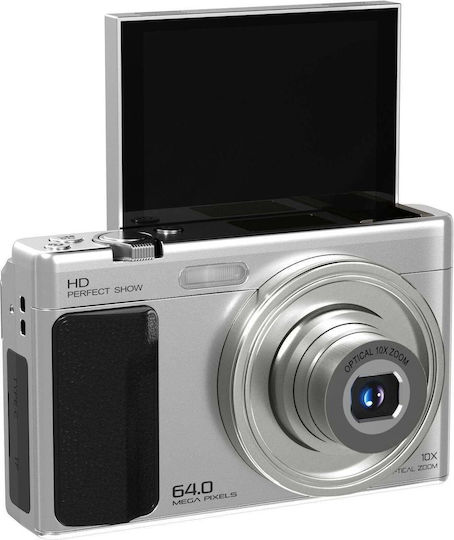 Xrec C89 Aparat foto compact 64MP Zoom optic 10x Argintiu