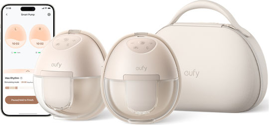 Eufy S1 Pro Electric Dublu Pompa de sân Fără BPA Bej
