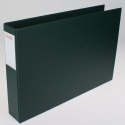 Mapă Cu Inele În Formă De Arc Cu Manetă Biurfol A3 70mm Neagră Sek1480019
