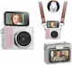 Xrec X7 Aparat Foto Compact 64MP Zoom Optic 45x Roz-Gri