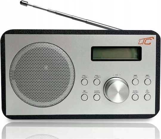 LTC Audio Osa Tabletop Radio Electric / Battery with Bluetooth Silver