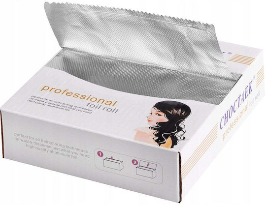 Activeshop Corrugated Aluminum Foil Hair Salon Sheets 12.7x27.3 Cm 200 Pieces