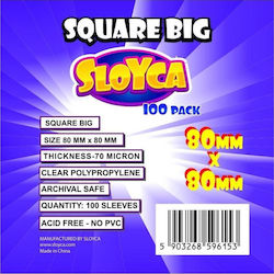 Sloyca Θήκες Square Big 80x80mm 100 Τεμ Sloyca