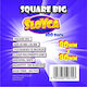 Sloyca Brettspielzubehör Square Big 80x80mm 100 Stück