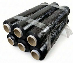 Adhesive Black Stretch Film 23mic 3.0kg X 6 Boxes Adhesive Black Stretch Film 23mic 3.0kg X 6 Boxes