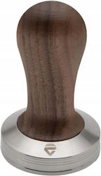 Lelit Tamper with Flat Surface 58mm in Brown Colour
